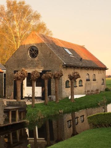 B&B De Beijersche Stee, Logies Aan De Waterkant Stolwijk Bagian luar foto
