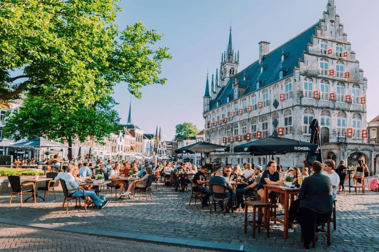 B&B De Beijersche Stee, Logies Aan De Waterkant Stolwijk Bagian luar foto